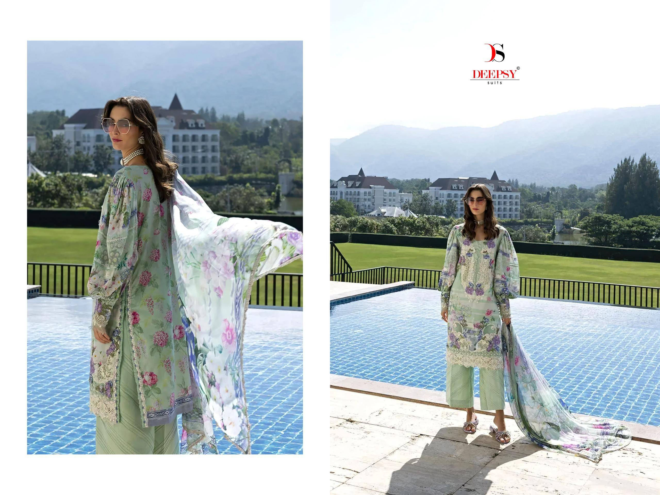 ELAF Signature-2 DEEPSY SUITS 2021 To 2026 Series Designer Pakistani Suits Pure Cotton Dresses At Wholesale Price